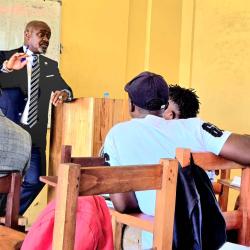 PPCC's Executive Director engages Students of the University of Liberia 