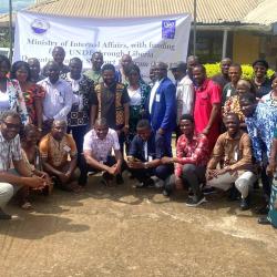  MIA, UNDP  Conduct Training For Four Counties