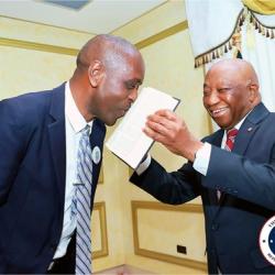President Boakai Commissions Ambassador Bob Sheriff