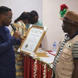  The Government of Liberia, through the Ministry of Agriculture, has been honored by the Rubber Planters 