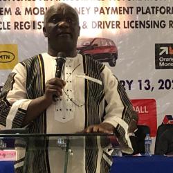 Hon. Dorbor Jallah launched the Ministry of Transport digital platform.