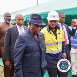 President Boakai Tours LPRC