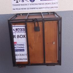 The Liberia Anti-Corruption Commission (LACC), through its Education and Prevention Department, has Officially Commenced the Installation of Whistleblower Boxes at Key Ministries, Agencies, and Commissions