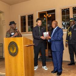 Sacramento – President Joseph Nyuma Boakai, Sr., has been honored at a high-level breakfast reception hosted at the historic Julia Morgan House