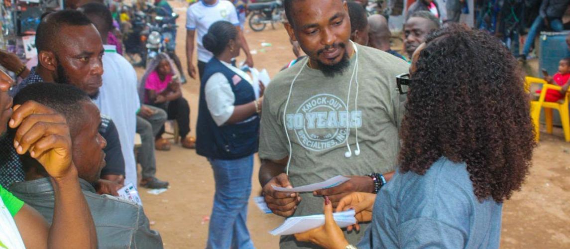 Taking the Anti-Corruption Message to the Streets of Ganta, Nimba County