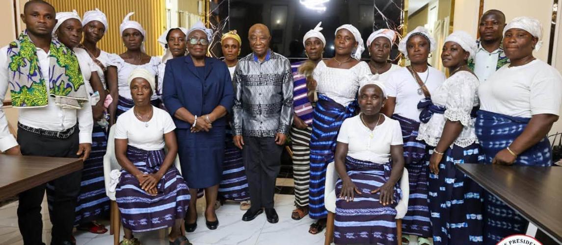 Maryland Women Pay Courtesy Visit To President Boakai 