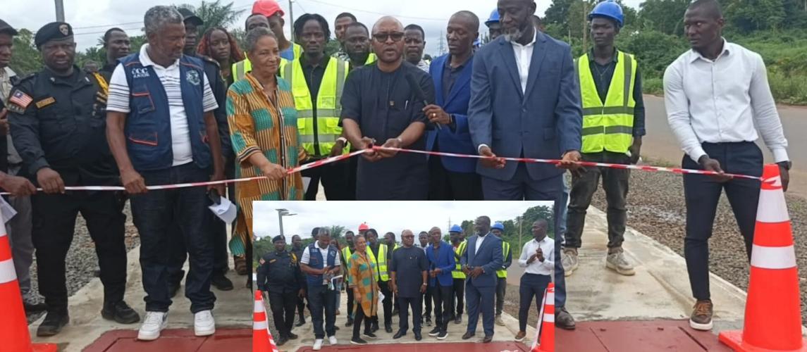 Ministry of Transport Launches New Axle Load Weighbridge in Caresburg