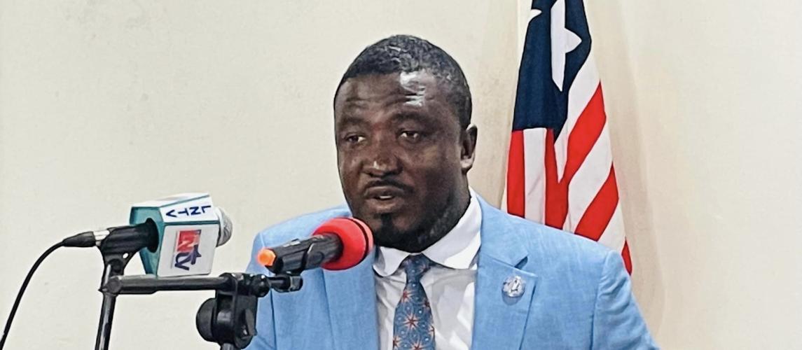 Hon. Daniel O. Sando, Deputy Minister for Press and Public Affairs and current Acting Minister of Information, Cultural Affairs and Tourism