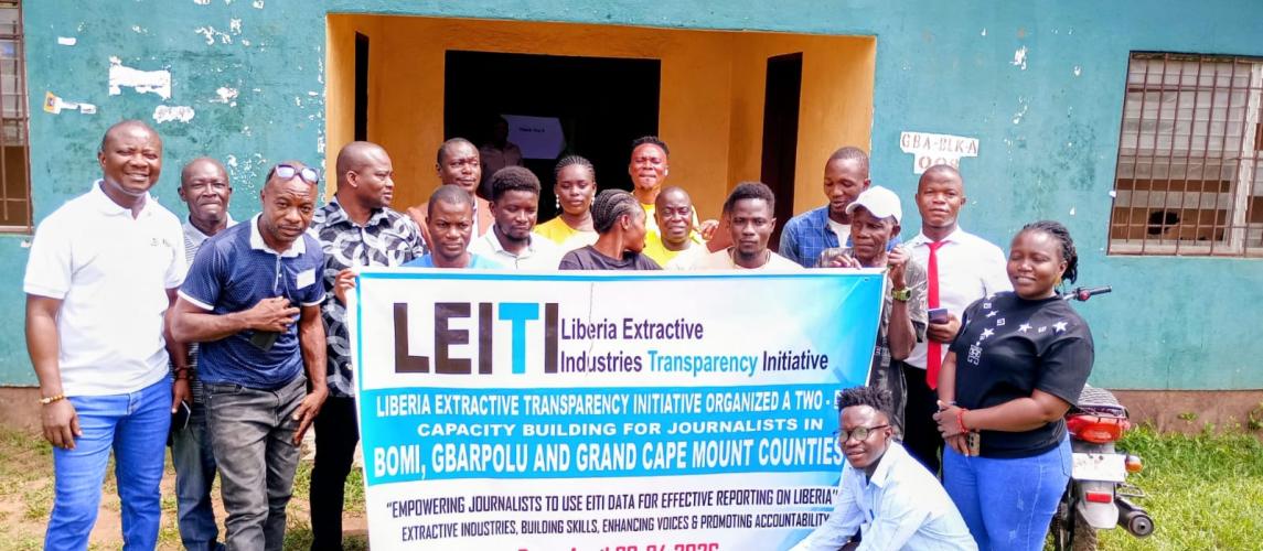 LEITI Engagement With Fifteen (15) Journalists in Tubmanburg, Bomi County, for A Two-Day Intensive, Well-Structured Capacity-Building Session