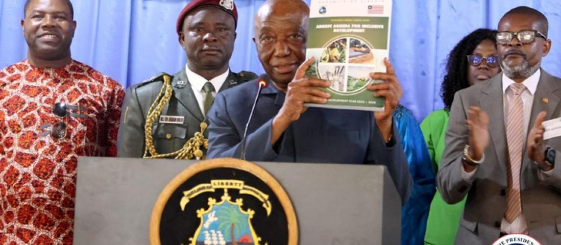 President Boakai Launches the ARREST Agenda President Boakai Launches the ARREST Agenda