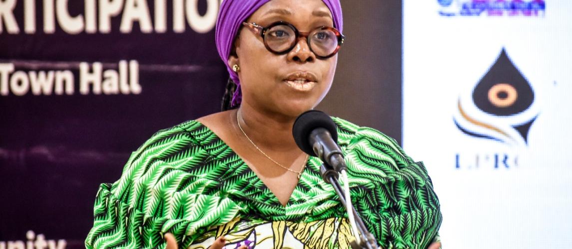 Liberia’s Minister of Foreign Affairs, Her Excellency Sara Beysolow Nyanti Liberia’s Minister of Foreign Affairs, Her Excellency Sara Beysolow Nyanti