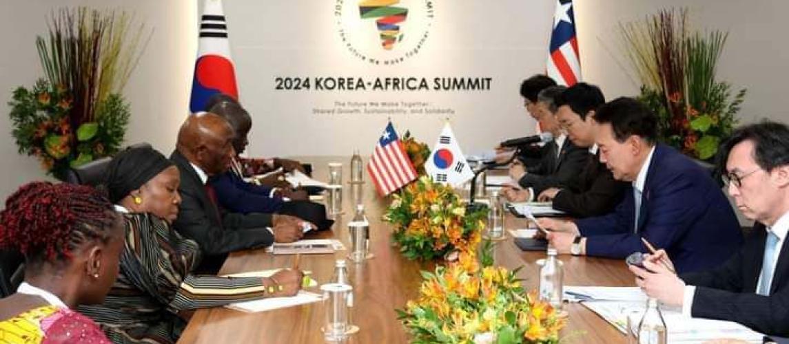 Liberia Strengthens Diplomatic Ties at Korea-Africa Summit