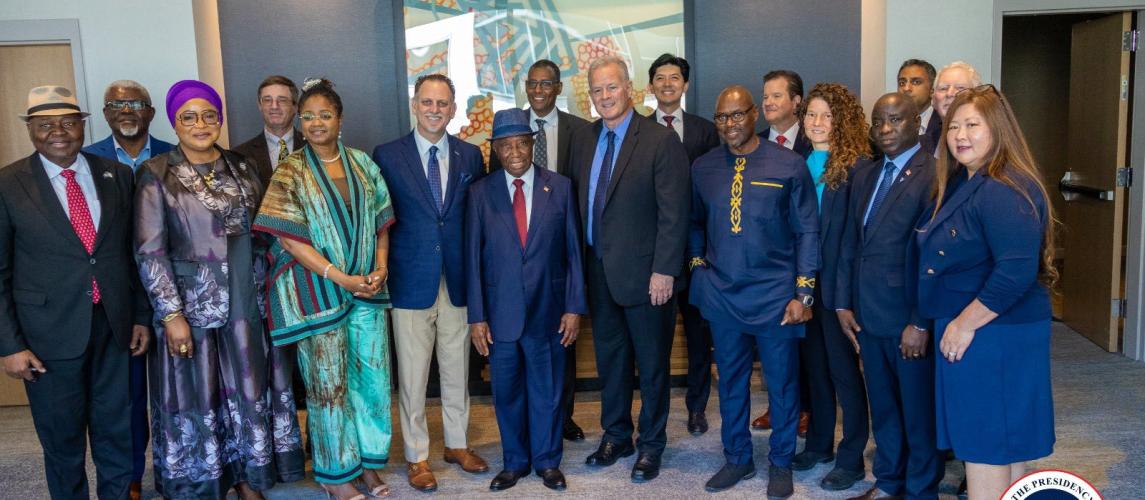 His Excellency President Joseph Nyuma Boakai, Sr. and Partners