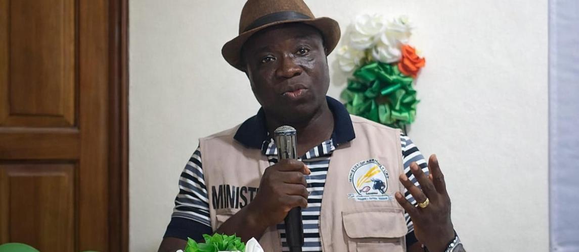 Agriculture Minister Dr. J. Alexander Nuetah 