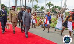 President Boakai Heads Home from Nairobi
