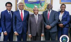 President Boakai Receives UBA Group