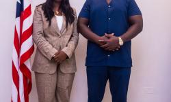 The Liberia Anti-Corruption Commission (LACC) was Honored to Welcome the Commissioner of Sierra Leone’s Anti-Corruption Commission, Francis Ben Kaifala, to Our Offices in Monrovia During his visit to Liberia