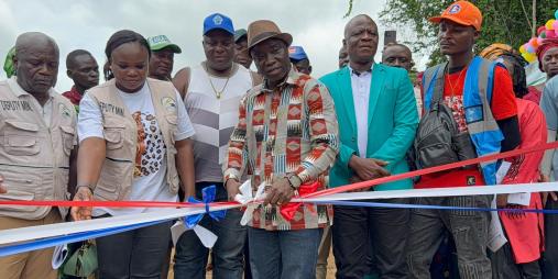 Fangoda Dam Relaunch Sparks Hope for Food Security and Youth Empowerment in Lofa