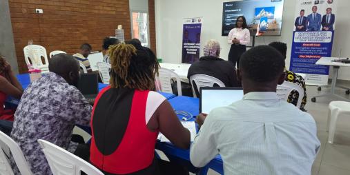 Today, the Executive Chairperson of the Liberia Anti-Corruption Commission (LACC), Cllr. Alexandra Kormah Zoe, Appeared as a Guest Lecturer at the Governance and Anti-Corruption Fellowship Program 