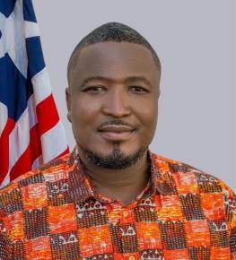 Daniel O. Sando, Deputy Minister for Technical Services, incoming for Press and Public Affairs